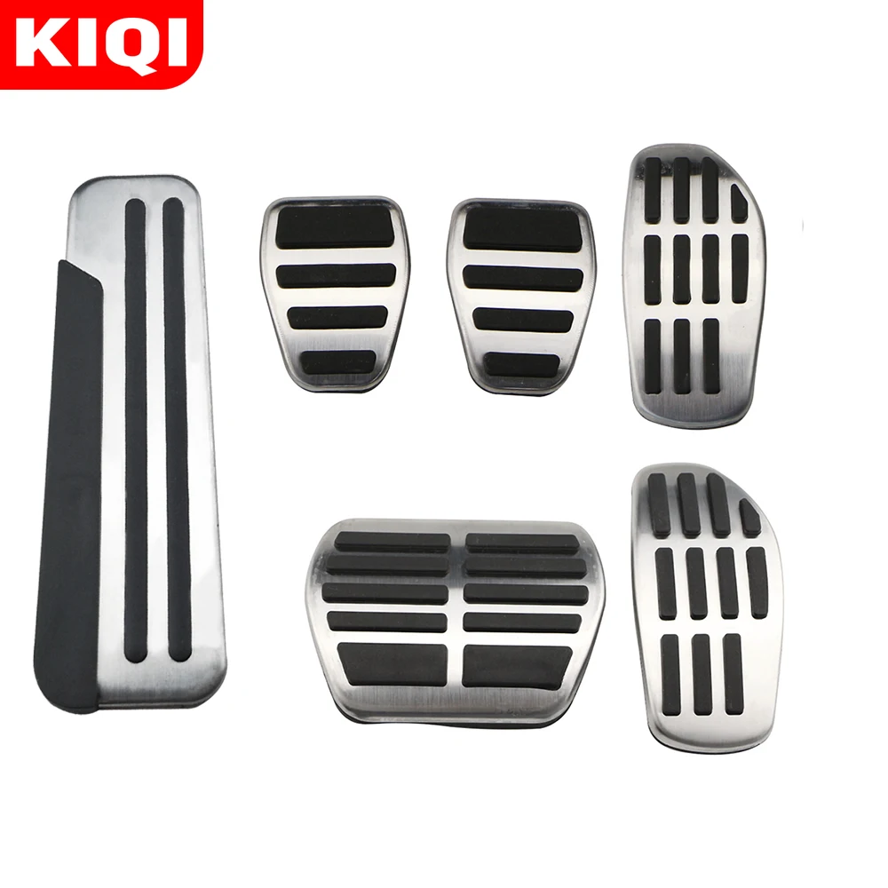 Car Pedals KIQI Auto Pedals for Nissan Qashqai J11-Replacement Parts Gas Fuel Pedal Brake Pedal Cover Rest Pedale Covers car accessories car pedals pedal cover