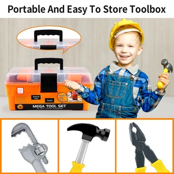 Children's repair kit  Toys for boys aged 3-12 Screw assembly, disassembly and assembly 3