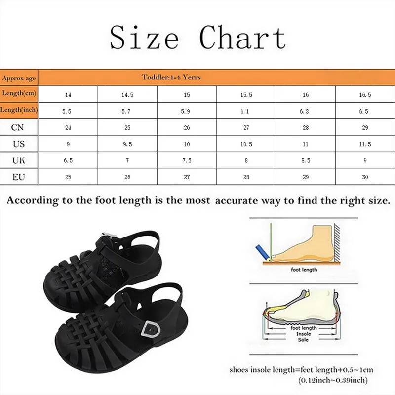 children's shoes for high arches Gladiator Children Sandals Girls Boys Soft Princess Shoes Candy Jelly Beach Roman Slippers Outdoor PVC Hollow Out Kids Shoes extra wide children's shoes