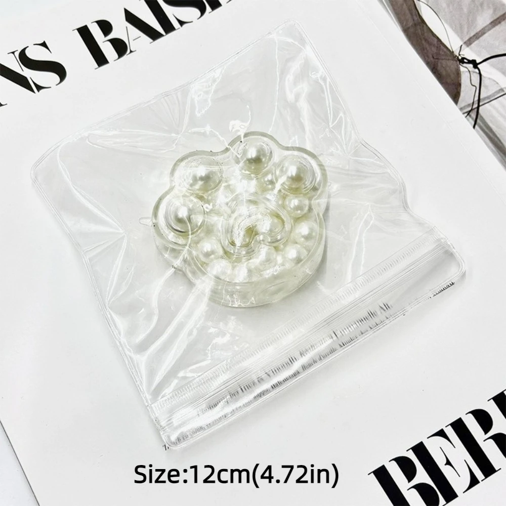 Kawaii Cat Paw Sticky Squeeze Toy Soft Realistic Jelly Glitter Cat's Claw Squishy Stress Relief Toys Kids Adults Unique Gifts 6