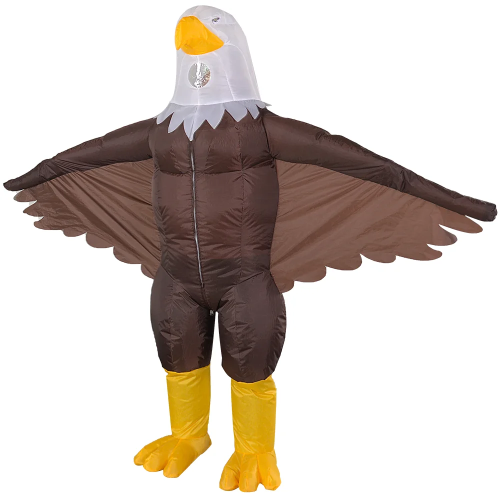 

Adult Cartoon Character Outfit Suit Inflatable Cosplay Costumes Mascot Eagle Full Suit Costume Fancy Dress for Party Carnival