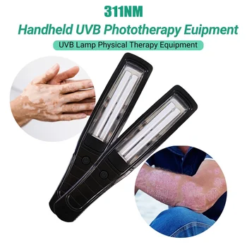 UV 311nm Ultraviolet Phototherapy Device Uses hilips Lamp UVB To Treat Vitiligo, Psoriasis, White Spots And Skin Diseases