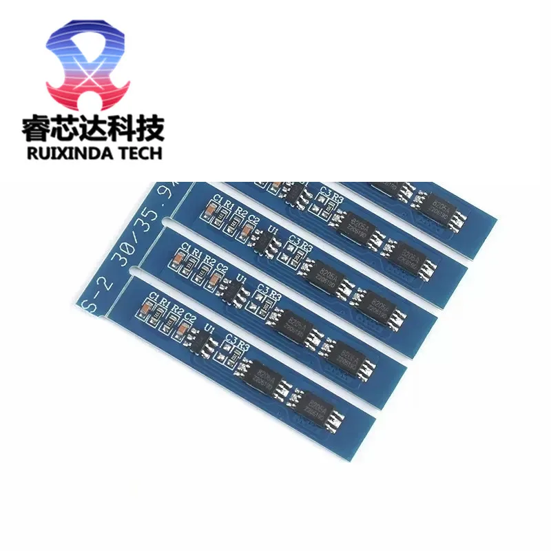 

100 шт., защитная плата bms pcm для зарядки литий-ионных аккумуляторов 7,4 В 8,4 в 18650