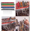 5Pcs Wrench Screwdriver Organizer Rail Rack Storage Holder Garage Workshops Hardware Tool Display Hanger Wall Mount Rack 5