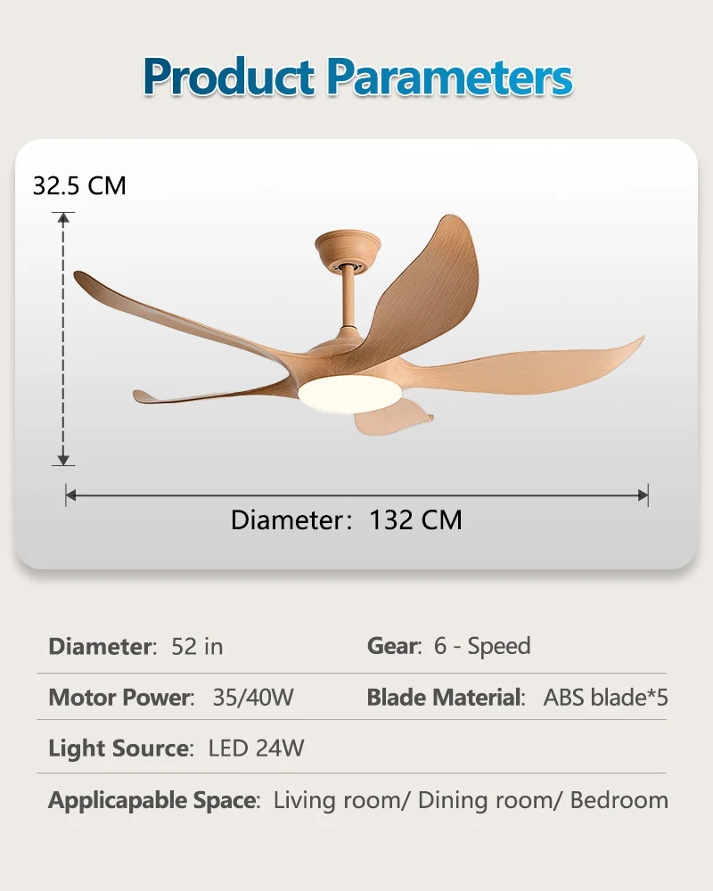 Ceiling Fan with Remote