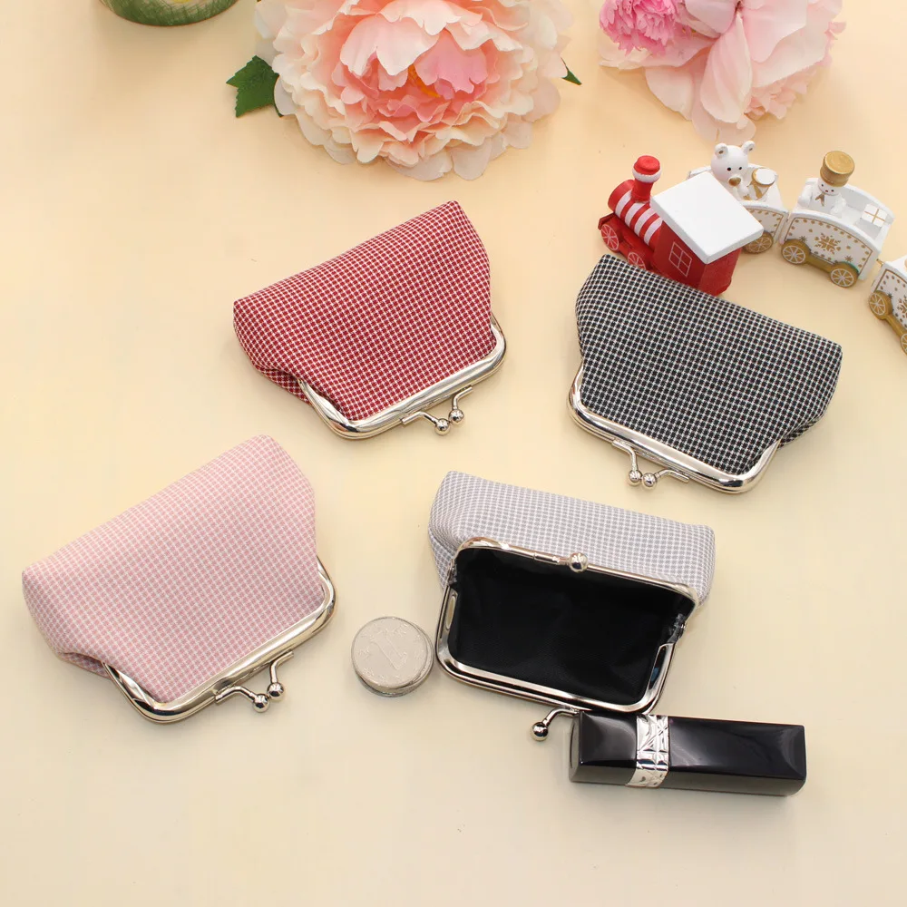 Women Small Coin Purses Girl Hasp Wallet Ladies Clutch Change Key Chain Storage Purse Female Mini Money Bag