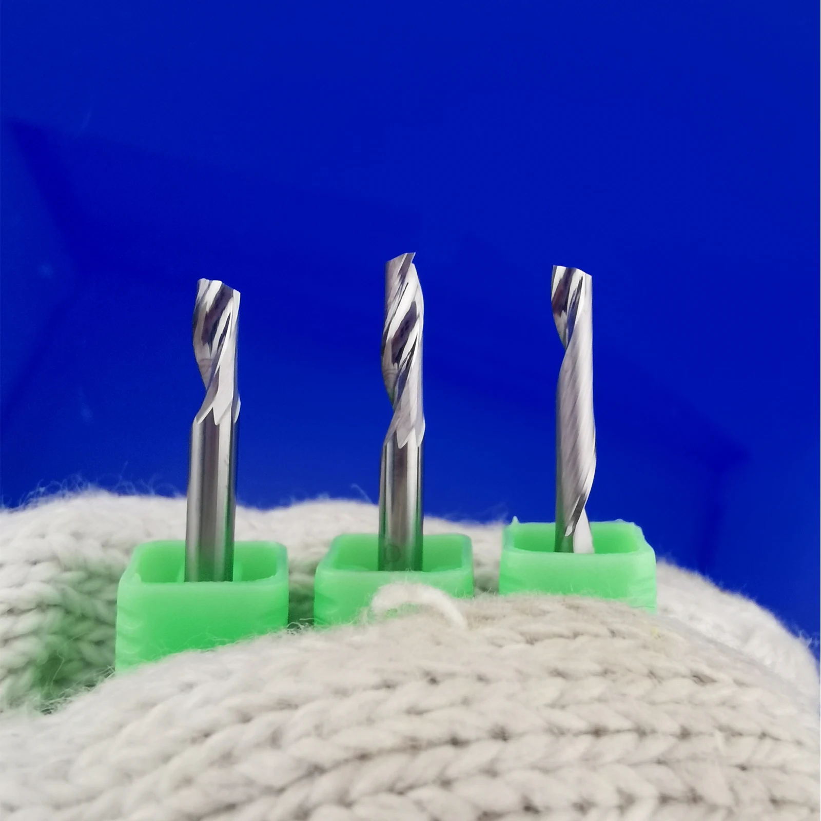 1PCS AAA 3mm Shank CNC Router Bit for Aluminum , End Mill for Metal ...