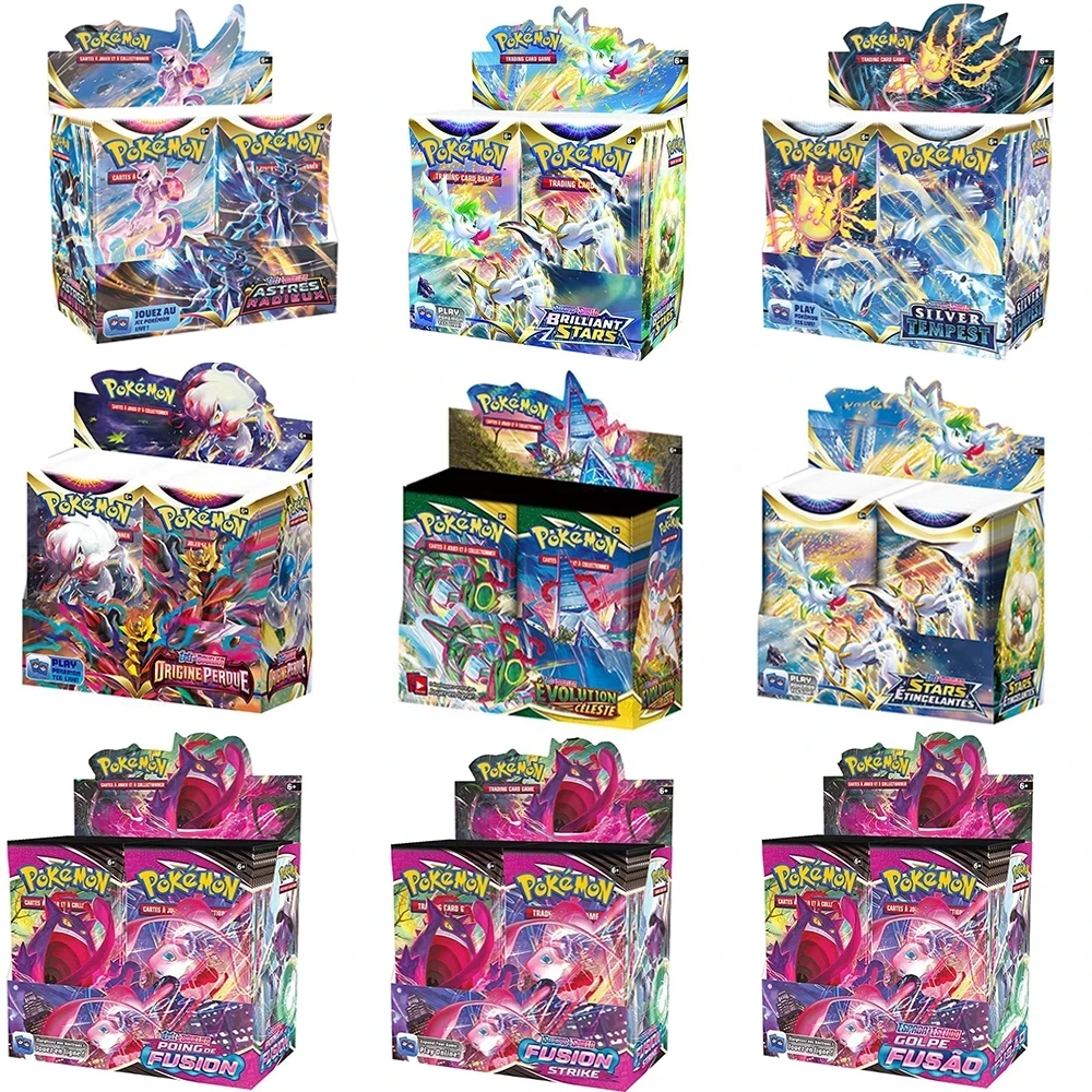 

Испанский Покемон TCG: Серебряный бустер Tempest вольтаж вивидо реладо эскалаторные карты детские игрушки Прямая поставка оптовая продажа