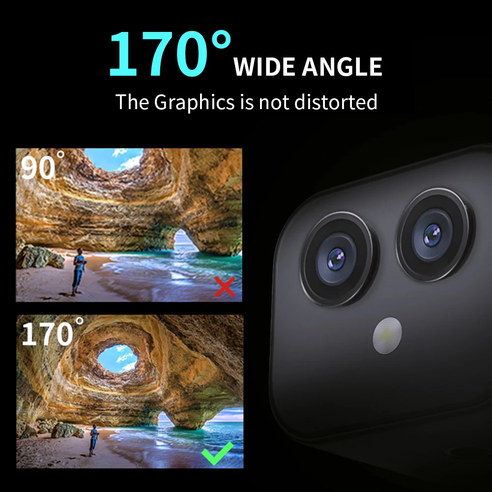 WiFi Mini Camera 4K HD Voice Video Recorder Night Vision Smart Video Camera USB Rechargeable Remote Viewing for Indoor Outdoor 5