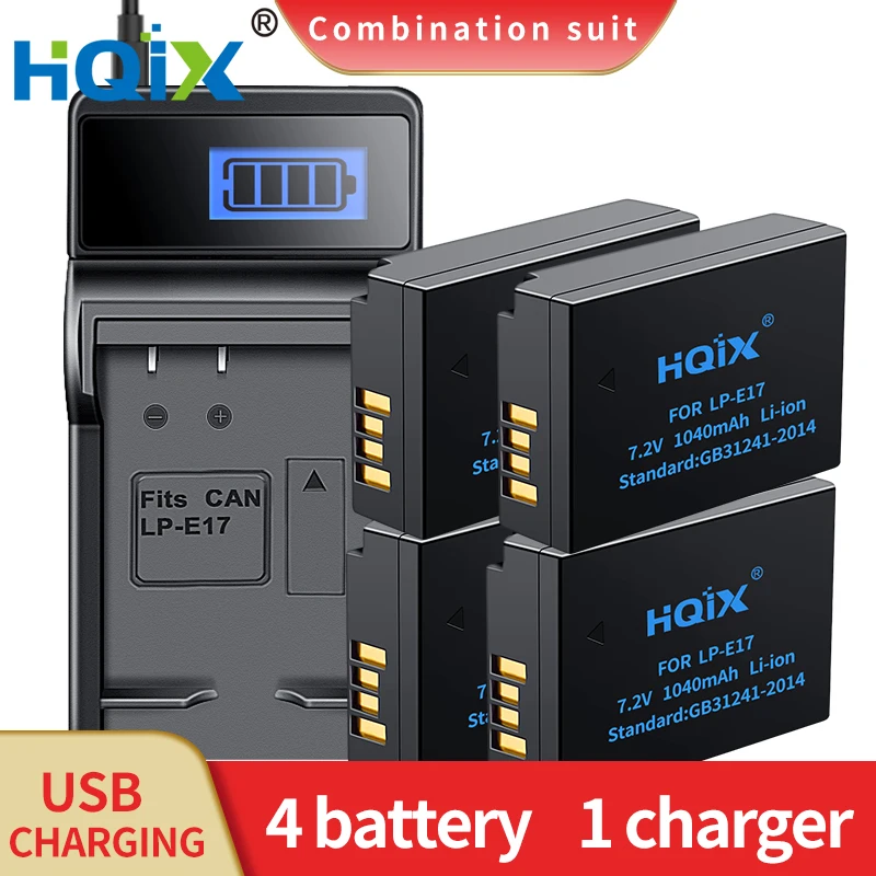 4 Battery 1 Charger
