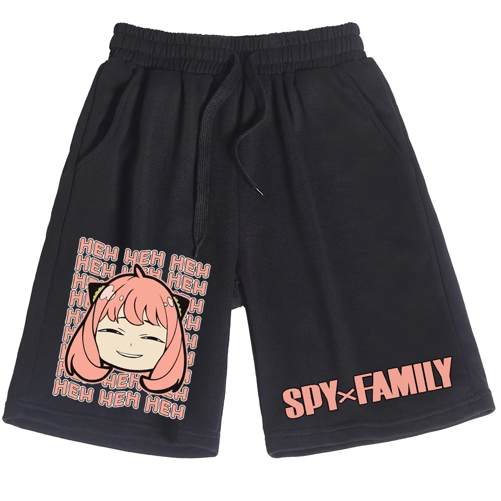 

Anime Spy X Family Anya Forger Shorts Unisex Casual Loose Beach Cotton Short Pants