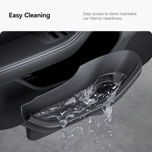YZ For Tesla Model Y 3 YL Juniper Highland Car Door Side Storage Box Door Organizer Tray Trash Can Accessories - Image 6