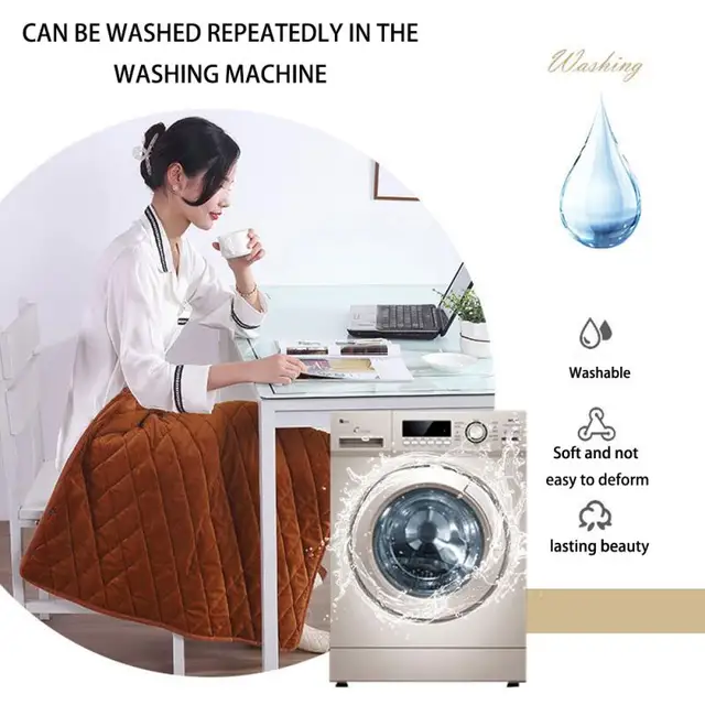 Többcélú Elektromos Takaró Kendő Meleg Téli 5 V-Os Alacsony Feszültségű Fűtött Testfűtés Otthon Vagy Iroda Számára - Image 5