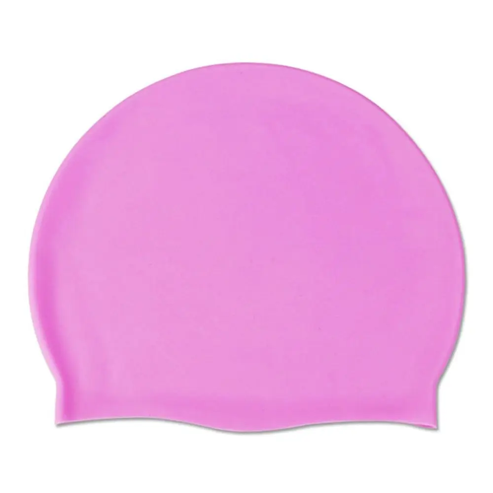 Adults Silicone Swimming Caps Men Women Waterproof Swim Pool Cap Protect Ears Long Hair Large High Elastic Diving Hat
