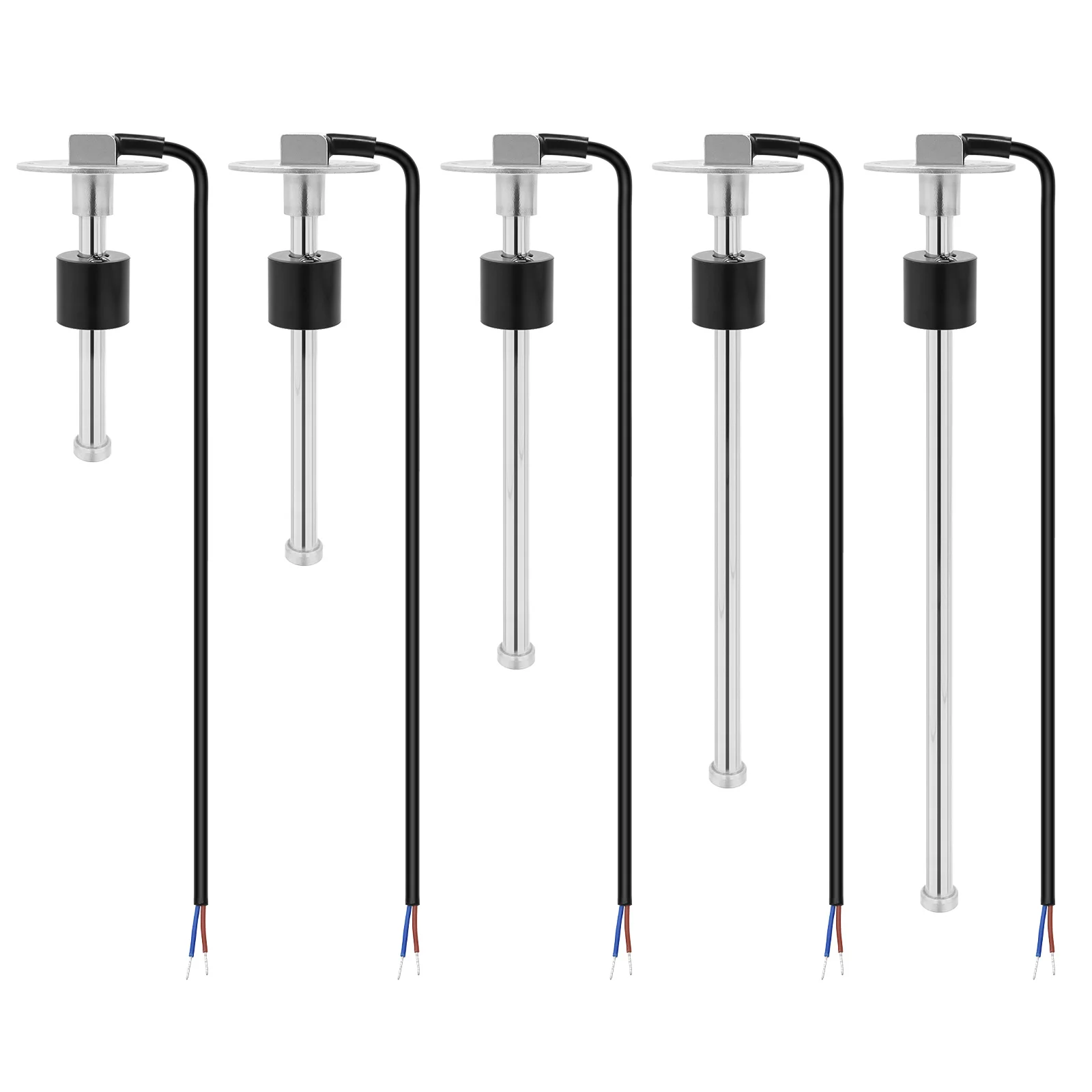 물 연료 레벨 센서, 범용 오일 가솔린 탱크 게이지, 스테인레스 스틸 연료 센서, 240-33 Ohm, 240mm