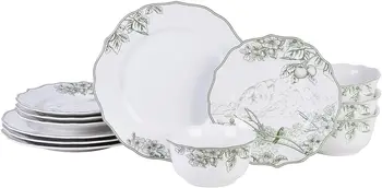 Hudson Valley 12-Piece Porcelain Set 1