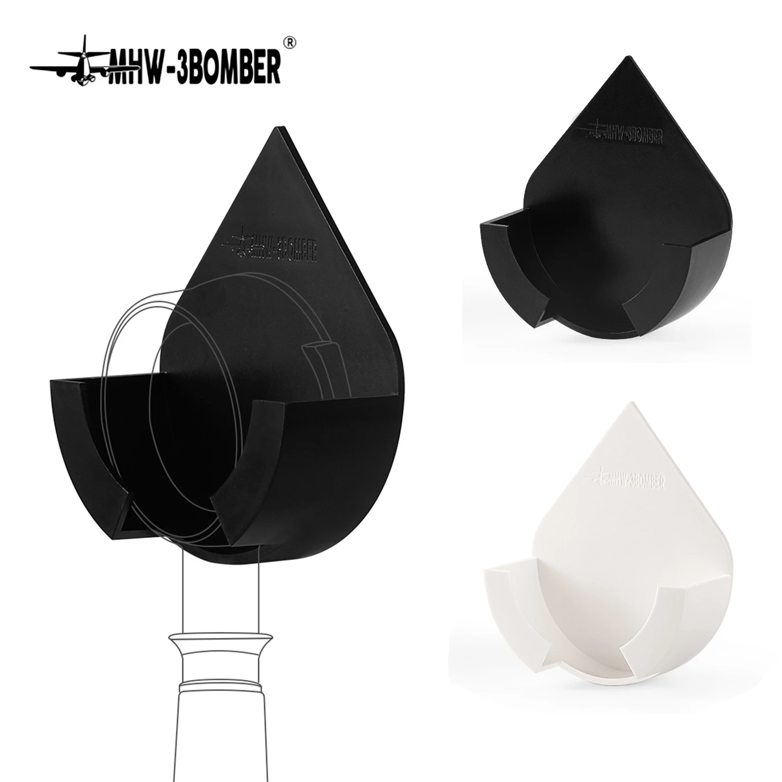 MHW-3BOMBER القهوة Portafilter جدار حامل أرفف محطة...