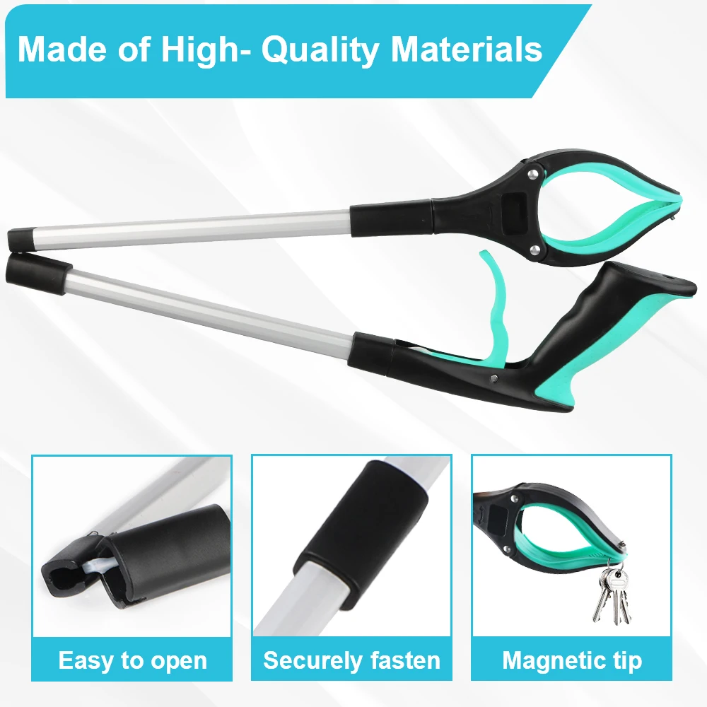 Litter Reachers Pickers Portable Hand Tools Foldable Gripper Extender Multifunctional Pick Up Tools Collapsible Garbage Grabber garbage grabber