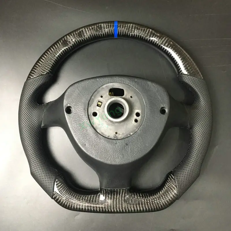 폭스바겐 골프 4 IV Mk4 GTI 1997-2003/파사트 B5/세아트 레온 1M MK1 100% 리얼 카본 파이버 스티어링 휠