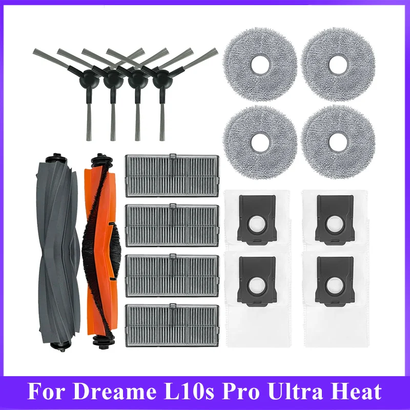 10x Staubbeutel Für Dreame L10s/L20/L30 Ultra & Xiaomi X10+ – 3L Kapazität, 4-lagige Filtration, 99,97% Feinstaubfilterung