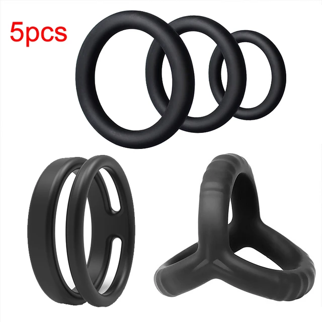 Cock ring bow tie Blue penis jewelry Dick ring. Sex gift box