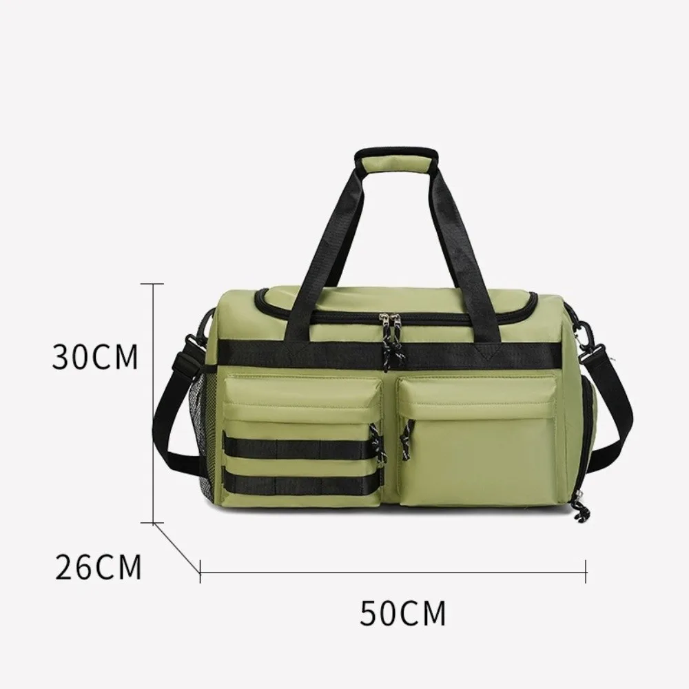 Multi-Functional Travel Bag Multi-pocket Large Capacity Crossbody Bag Waterproof Dry Wet Separation Fitness Bag Unisex