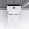 Macerating Toilet System with 600W Pump for Basement,With 3 Water Inlet, Powerful Upflush One Piece Toilet 5