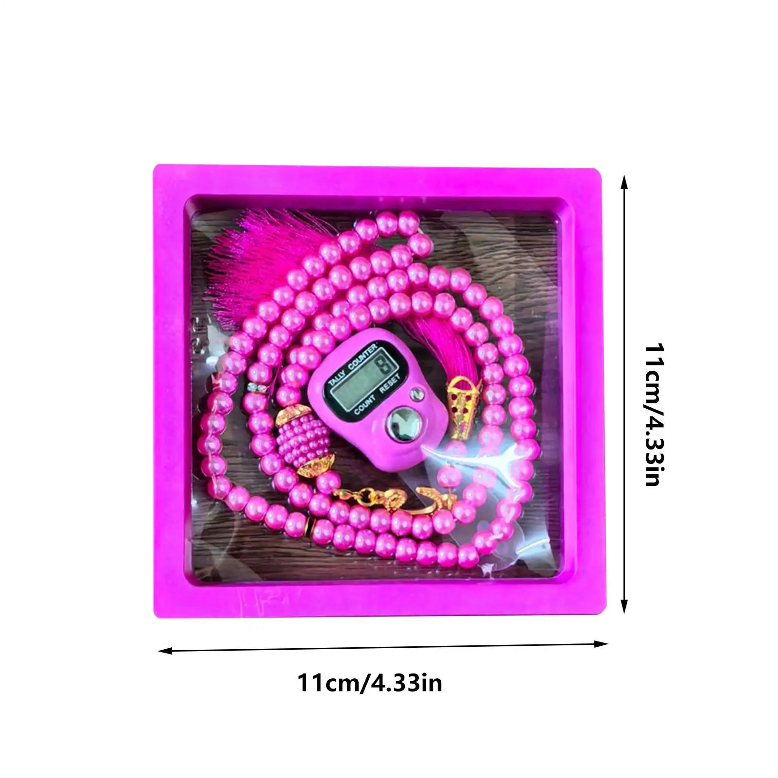 Rosary Bracelet For Women Prayer Counting Bracelet Finger Counter Set Portable Prayer Jewelry For Devotionals Confirmation