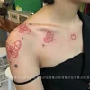 Butterfly Tattoos Set Waterproof Fake Tattoo for Woman Wrist Clavicle Y2K Temporary Tattoos Simple Cute Cherry Tattoo Stickers 3