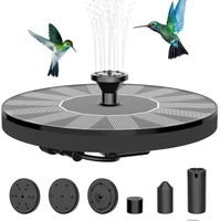1pc Solar Fountain Outdoor Pool Solar Fountain Pump Essential In Summer Suitable For Ponds Swimming Pools Gardens 2