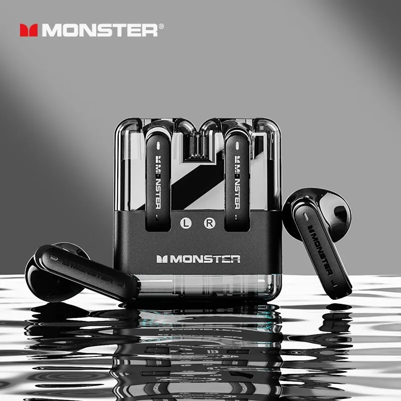 Original Monster XKT12 Gaming Earphones Wireless Bluetooth