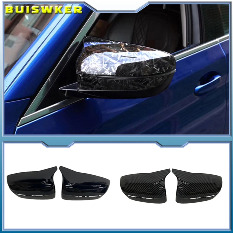 

Carbon Fiber Exterior Side Rearview Mirror Cover Trim For BMW 4 5 7 8-Series G20 G21 G28 G11 G12 G14 G15 G16 G30 G31 G38 G22