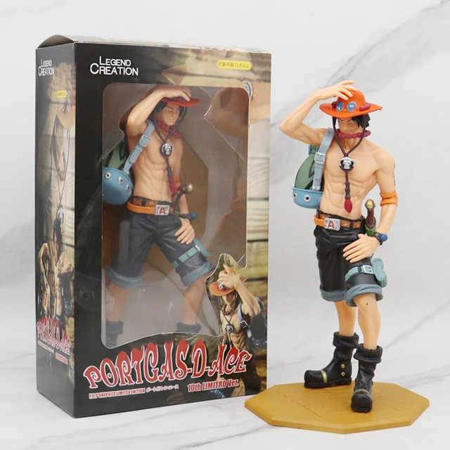 Portgas D Ace Irmão De Luffy Figure Action One Piece Miniatura