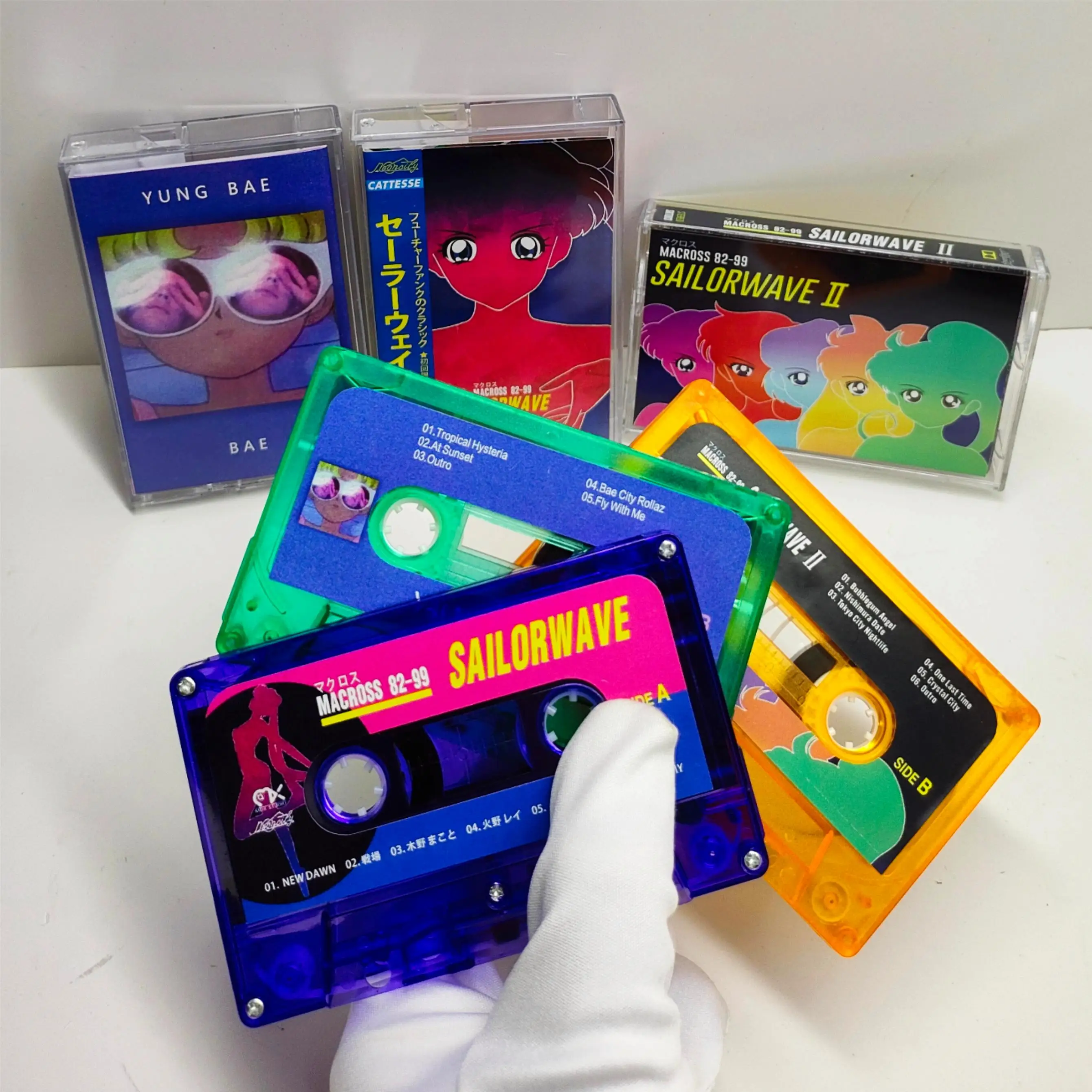 City Pop Vaporwave MACROSS 82-99 Tsukino Usagi Music Tape