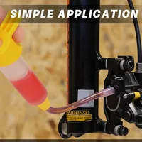 ⁦שמן מינרלי לבלמי אופניים ביצועים גבוהים - 60 מ"ל / 2 אונקיות - אידיאלי למערכות הבלמים הידראוליות של Shimano ו-Tektro⁩ – תמונה ⁦5⁩