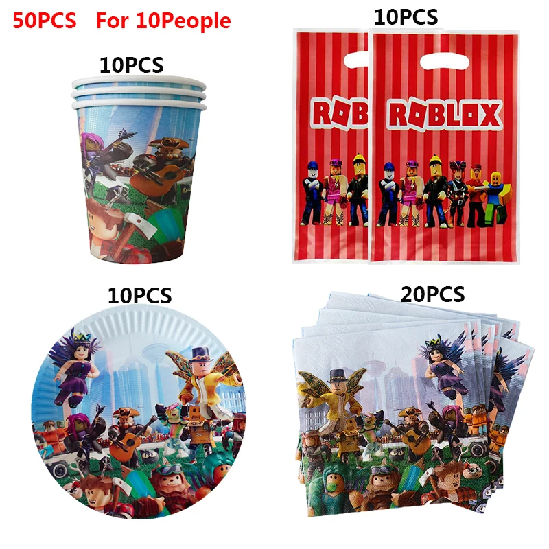 25 Stück Roblox Tortendeko Cake Topper | Geburtstagsdekoration Für Kinder Party Kuchen