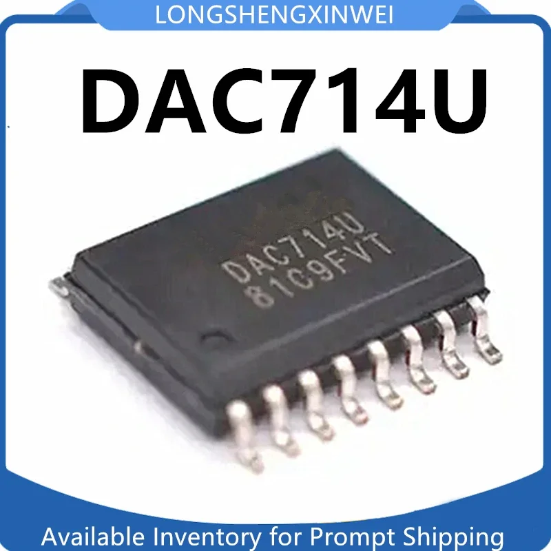 

Оригинальный флэш-чип DAC714U DAC714 SOP-16, новинка, 1 шт.
