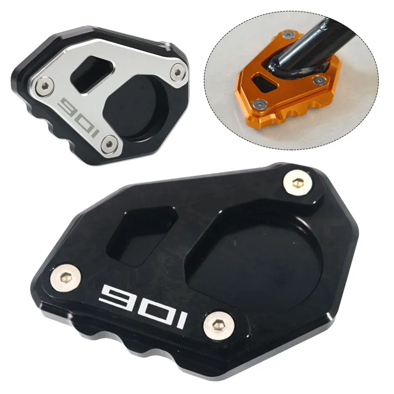 Motorcycle Side Stand Plate For Husqvarna Norden 901 2021-2023 - CNC Aluminum