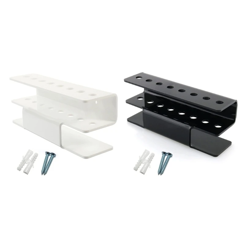 

A9LD 8-Holes Darts Wall Display Rack Acrylic Dart Holder Storage Rack Wall Mount Indoor Dart Holder Stand Easy to Install