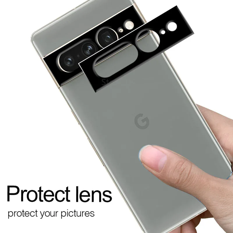 Premium Tempered Glass Full Cover Camera Lens Protector