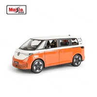 Maisto 1:24 Volkswagen 2023 ID.Buzz Static Die Cast Vehicles Collectible Model Car Toys 1