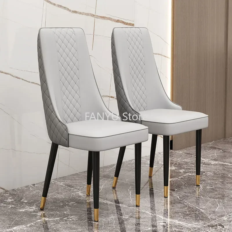 

Modern Luxury Dining Chairs Creative Stools Relaxing Dining Chairs Reception Household Muebles De Cocina Household Items WZ50DC