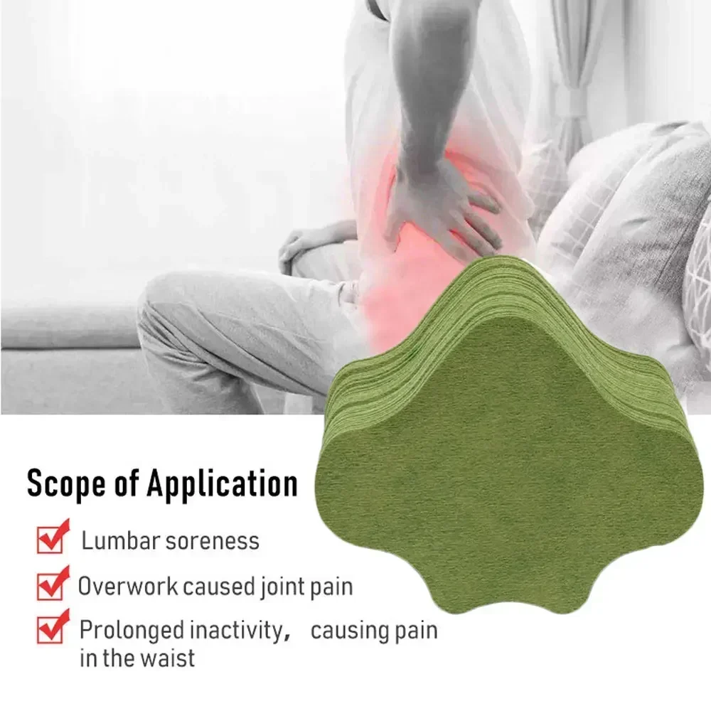 32/40pcs Wormwood Natural Plant Moxibustion Patch Pain Relief Sticker For Neck Shoulder Back Waist Hand B0009