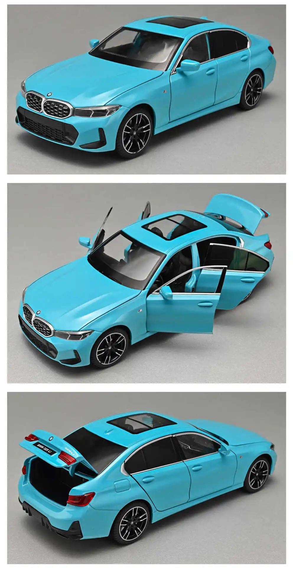 1:24 3 Series 325i 325LI M Coupe Diecast Model Car Toy Vehicle Kid