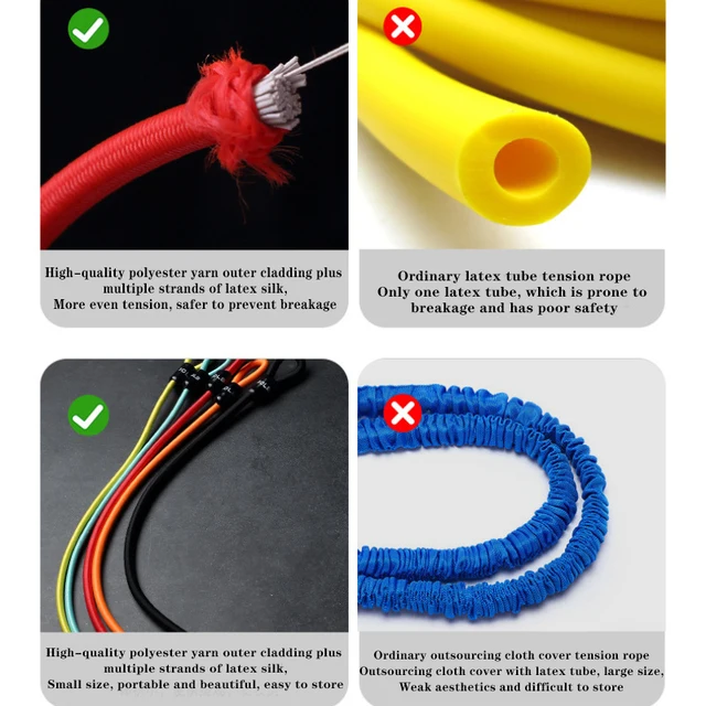 Beginner Fitness Equipment, Exercise Rubber Bands, Lightweight Resistance Bands, Fitness Training, Portable Elastic Bands New 5