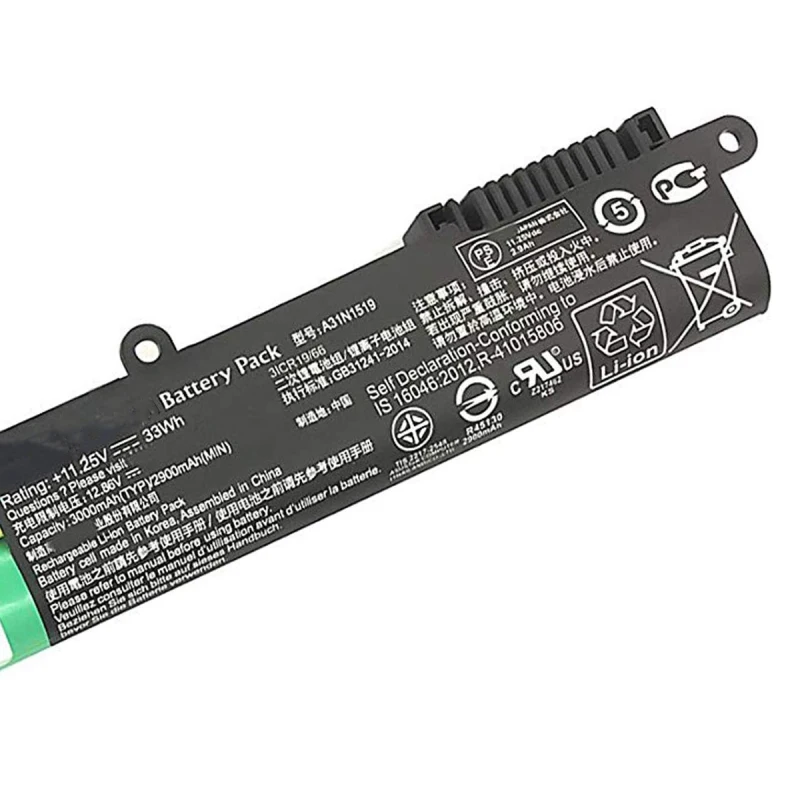 Bateria do Portátil para Asus A31n1519 X540 X540a X540m X540l X540la X540lj X540s X540sa X540sc X540sc X540sc R540s R540sa X540sa - Imagem 3