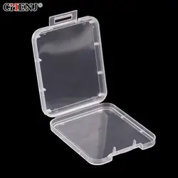 5pcs/lot Memory Card Case Box Protective Case for SD SDHC MMC XD CF Card White transparent