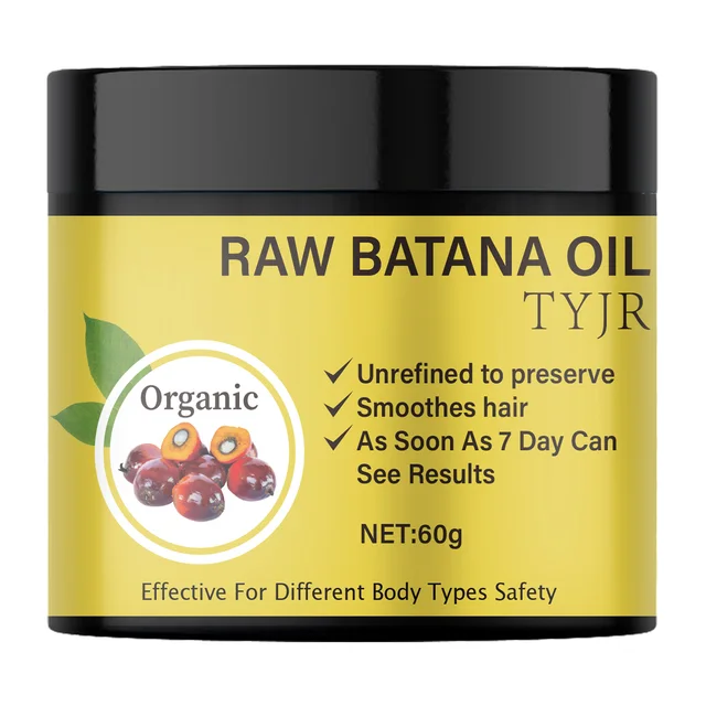 Maschera per capelli all'olio di Batana grezzo ripara i danni asciutti Liscia ammorbidisce l'effetto crespo previene la caduta dei capelli Nutriente per la cura del cuoio capelluto 5