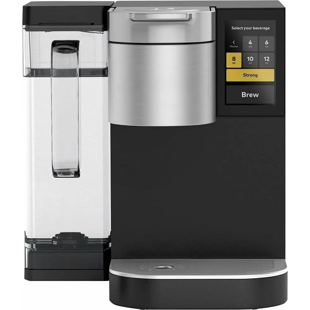 Coffee Maker,, 5 Cups Coffee Maker, 12 ounces, Black/Silver,7.87D x 13W x 21H,5 Cups,Drip Coffee Machine