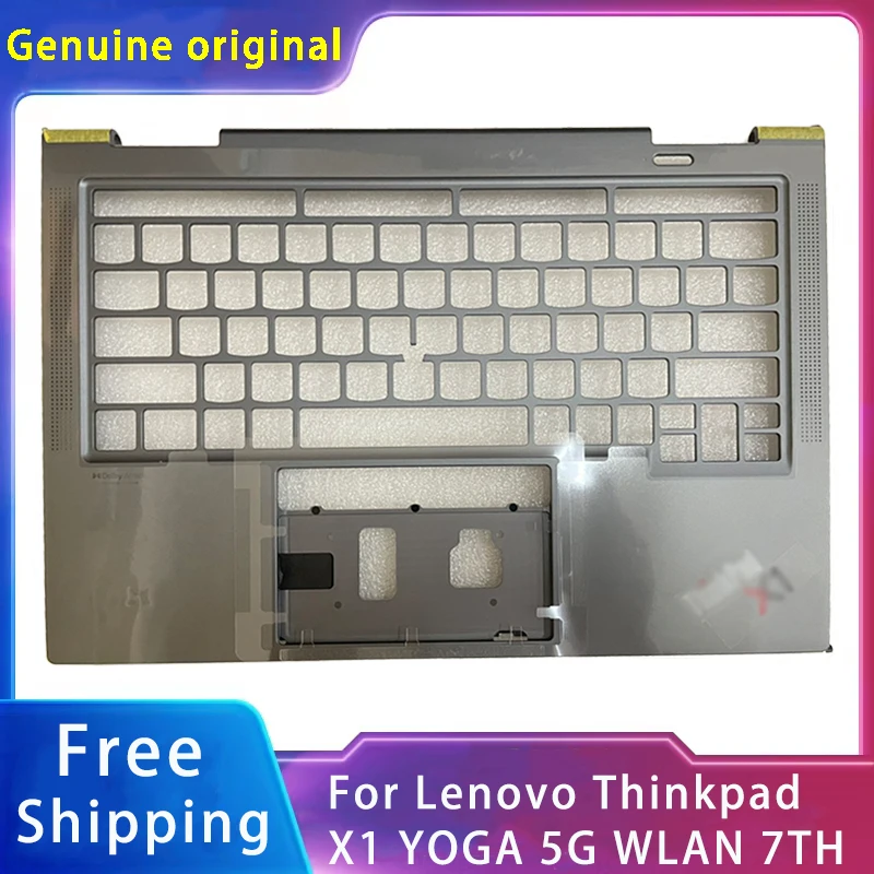 

New For Lenovo Thinkpad X1 YOGA WLAN/WWAN 5G 7TH Replacemen Laptop Accessories Palmrest Grey C Cover AM29Q000500
